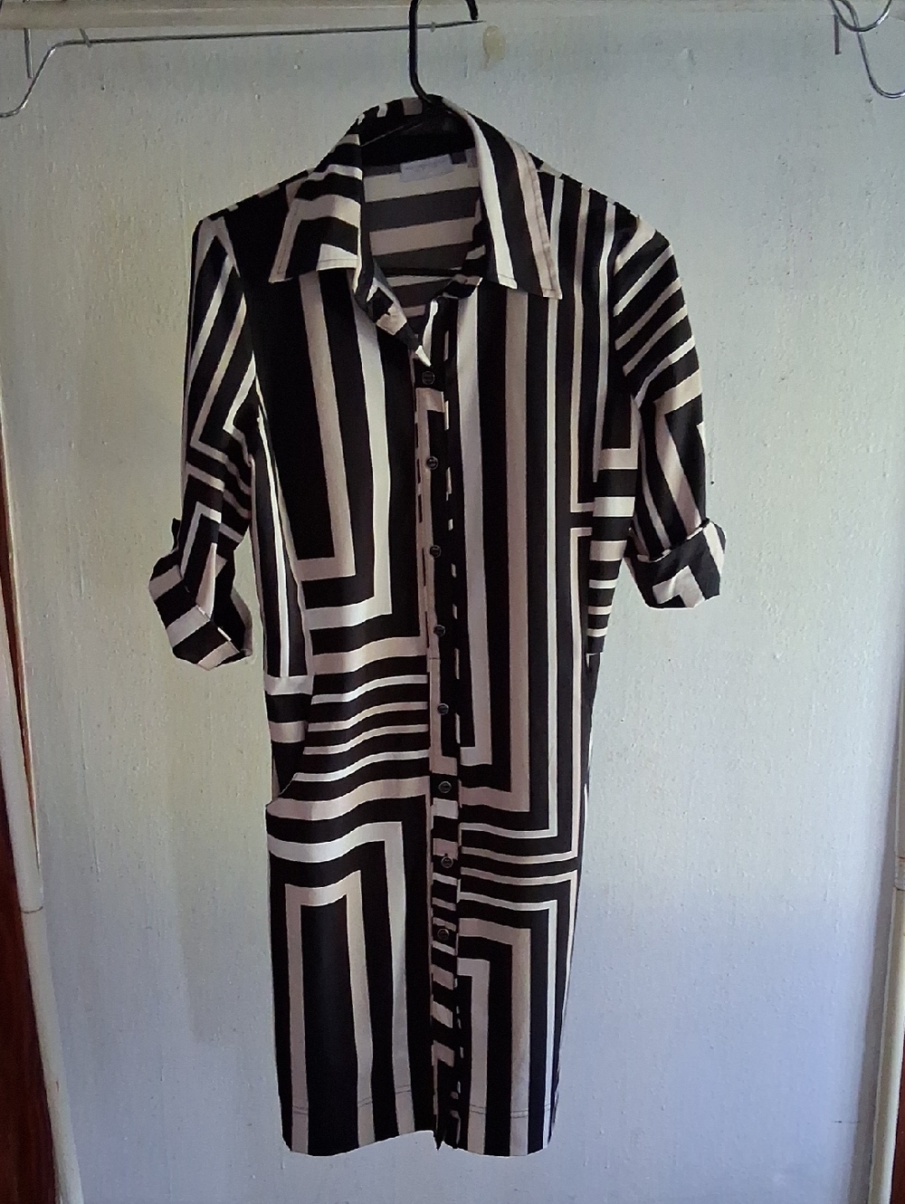 New York And Company Geometric Dress